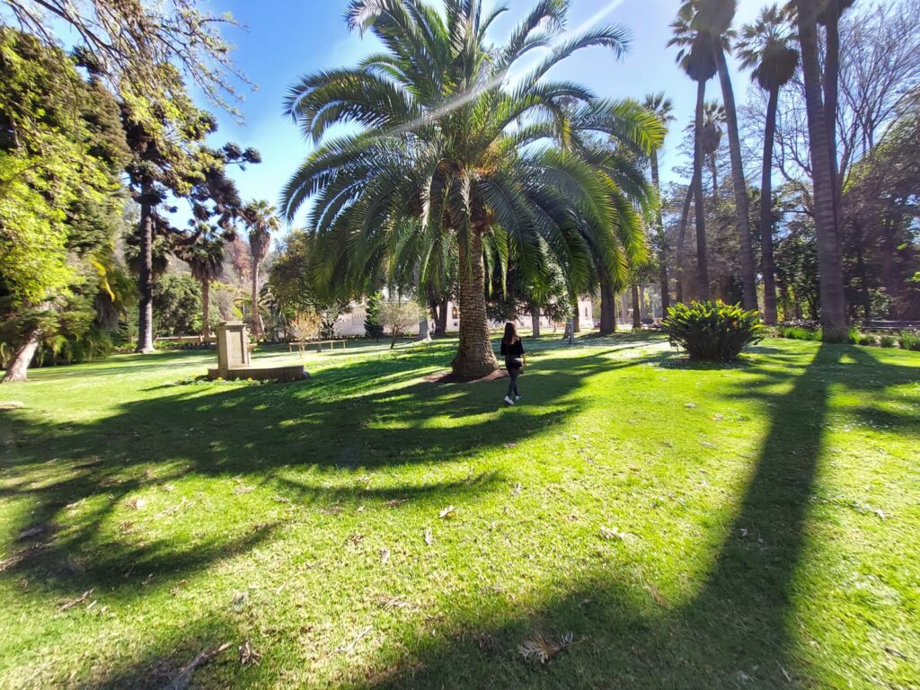 Parque Quinta Vergara en un día de verano