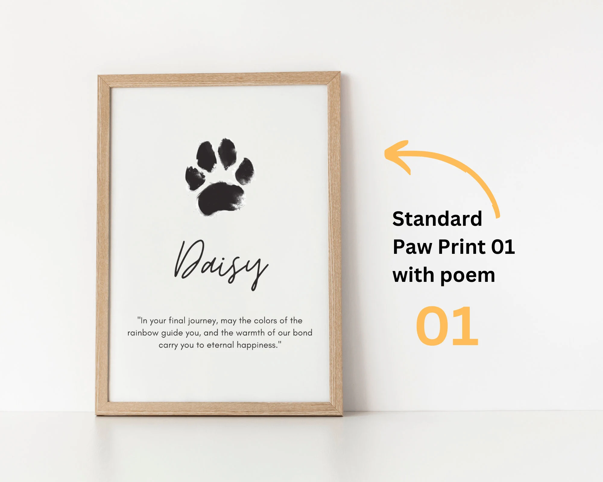 Regalo Memorial para Perro, Regalo por Duelo de Mascota - Imagen 3