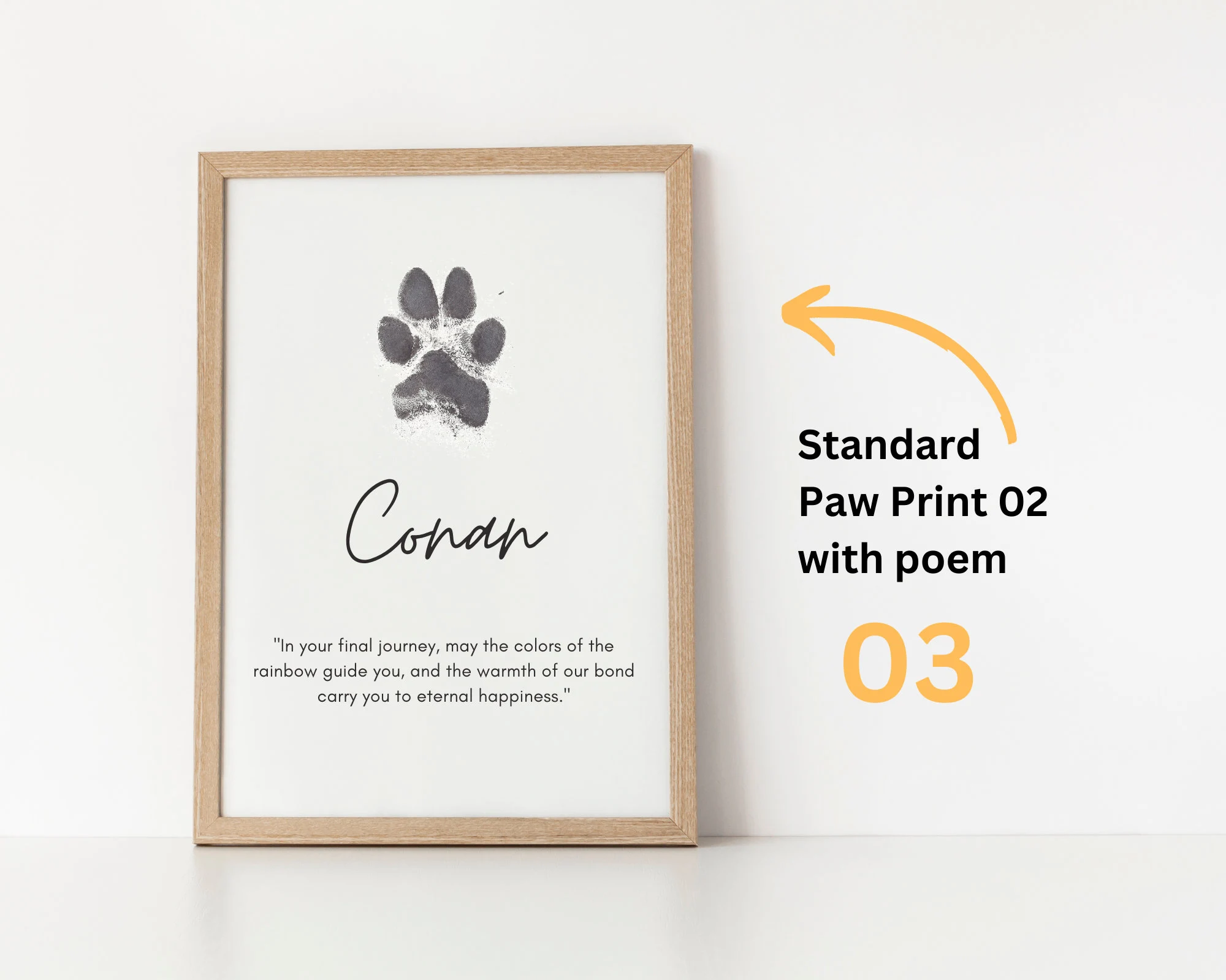 Regalo Memorial para Perro, Regalo por Duelo de Mascota - Imagen 5